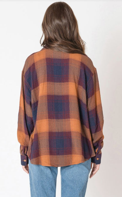 Jennifer Textured Plaid Shirt 2623505