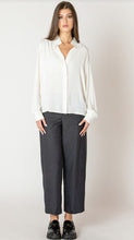 Load image into Gallery viewer, Kristi Relaxed Button Front Blouse 2623705

