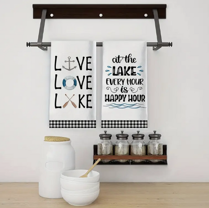 Lake Tea Towels