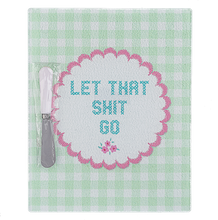 Load image into Gallery viewer, Cheeky Message Cutting Board with SpreaderSet
