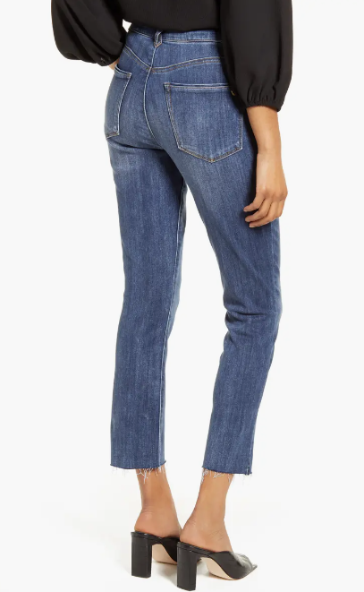 Logan Vintage Skinny w/ Raw Hem (High Rise)