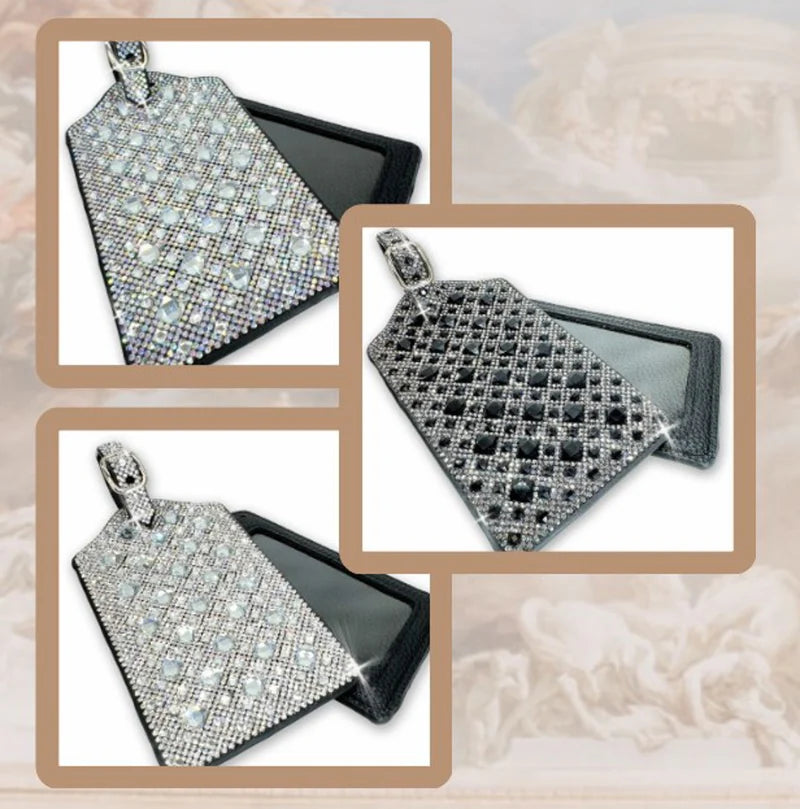 Crystal Luggage Tag