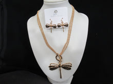 Load image into Gallery viewer, Dragonfly Necklace Set
