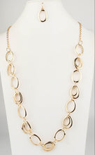 Load image into Gallery viewer, Long Links Necklace Set
