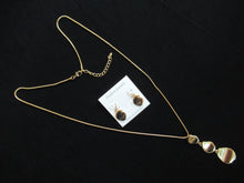 Load image into Gallery viewer, Long Oval Necklace Set
