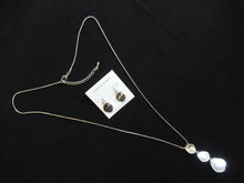 Load image into Gallery viewer, Long Oval Necklace Set
