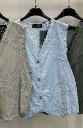 Marcella Textured Vest