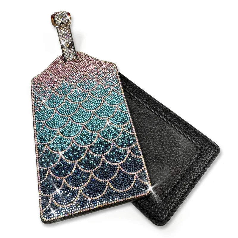 Crystal Luggage Tag