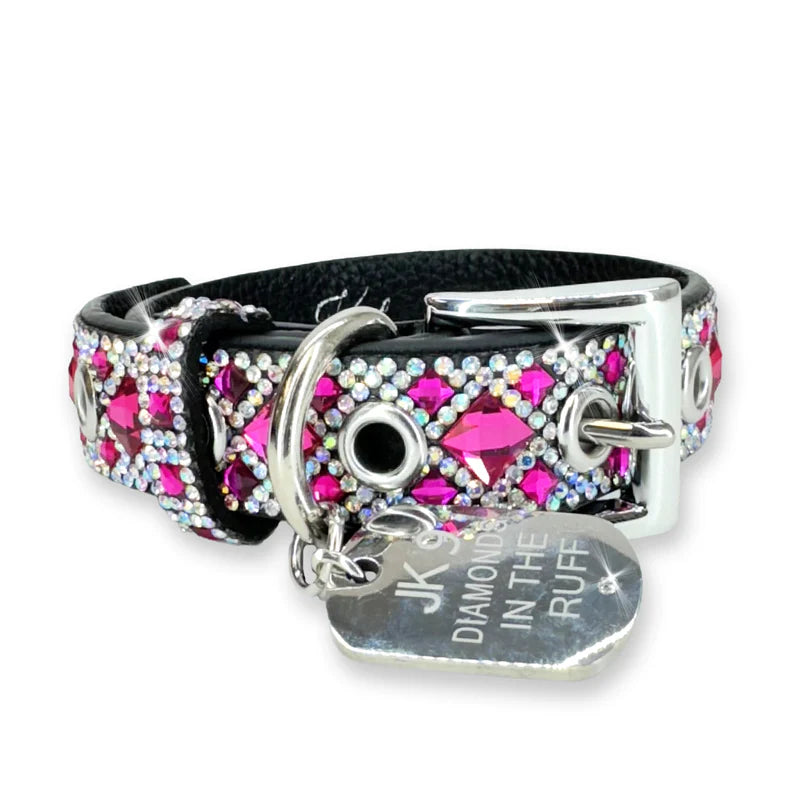Diamonds in the Ruff Dog Collar
