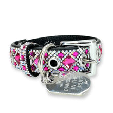 Load image into Gallery viewer, Diamonds in the Ruff Dog Collar
