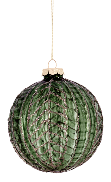 Frosted Ball Ornaments