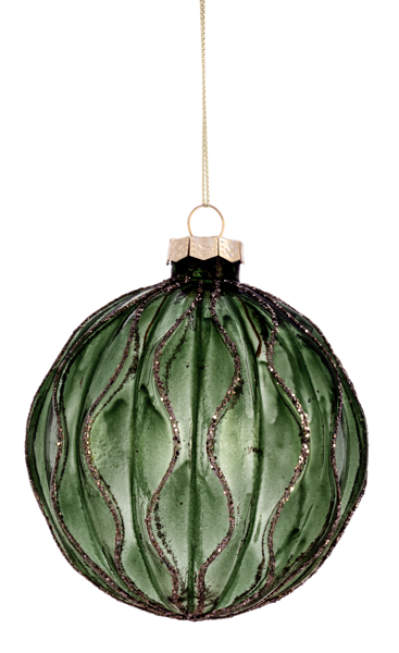 Frosted Ball Ornaments