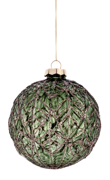 Frosted Ball Ornaments