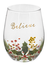 Load image into Gallery viewer, Botanical Stemless Wine Glass

