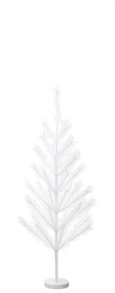 3 Feet White Pompass Tree
