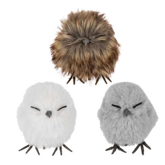 Clip-on Winter Owl Ornaments