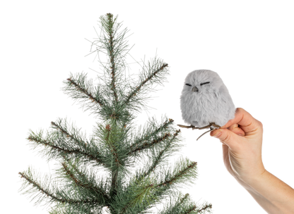 Clip-on Winter Owl Ornaments