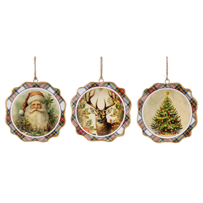 Holiday Icon Ornaments