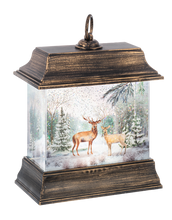 Load image into Gallery viewer, LED Light Up Shimmer Deer Lantern
