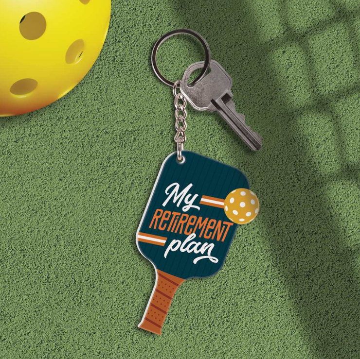 Pickleball Keychains