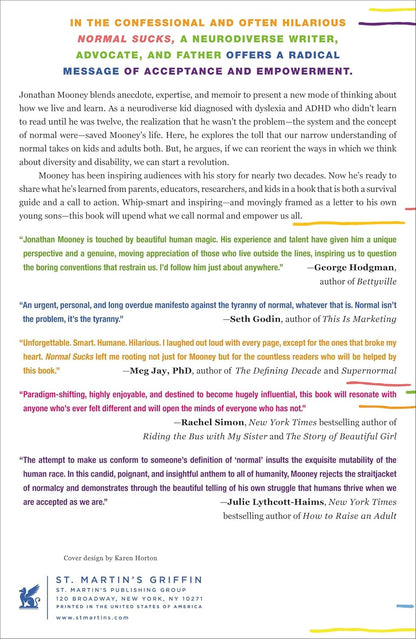 Normal Sucks:  How to Live, Learn, and Thrive, Outside the Lines