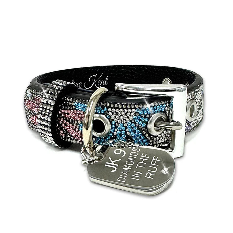 Diamonds in the Ruff Dog Collar