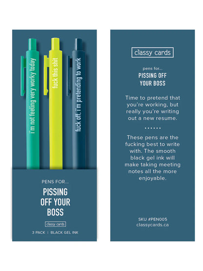 Funny Pen Set