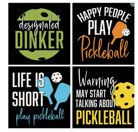 Pickleball Coasters