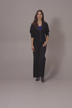 Load and play video in Gallery viewer, Stretch Denim Jacket with Stud Detailing 253947
