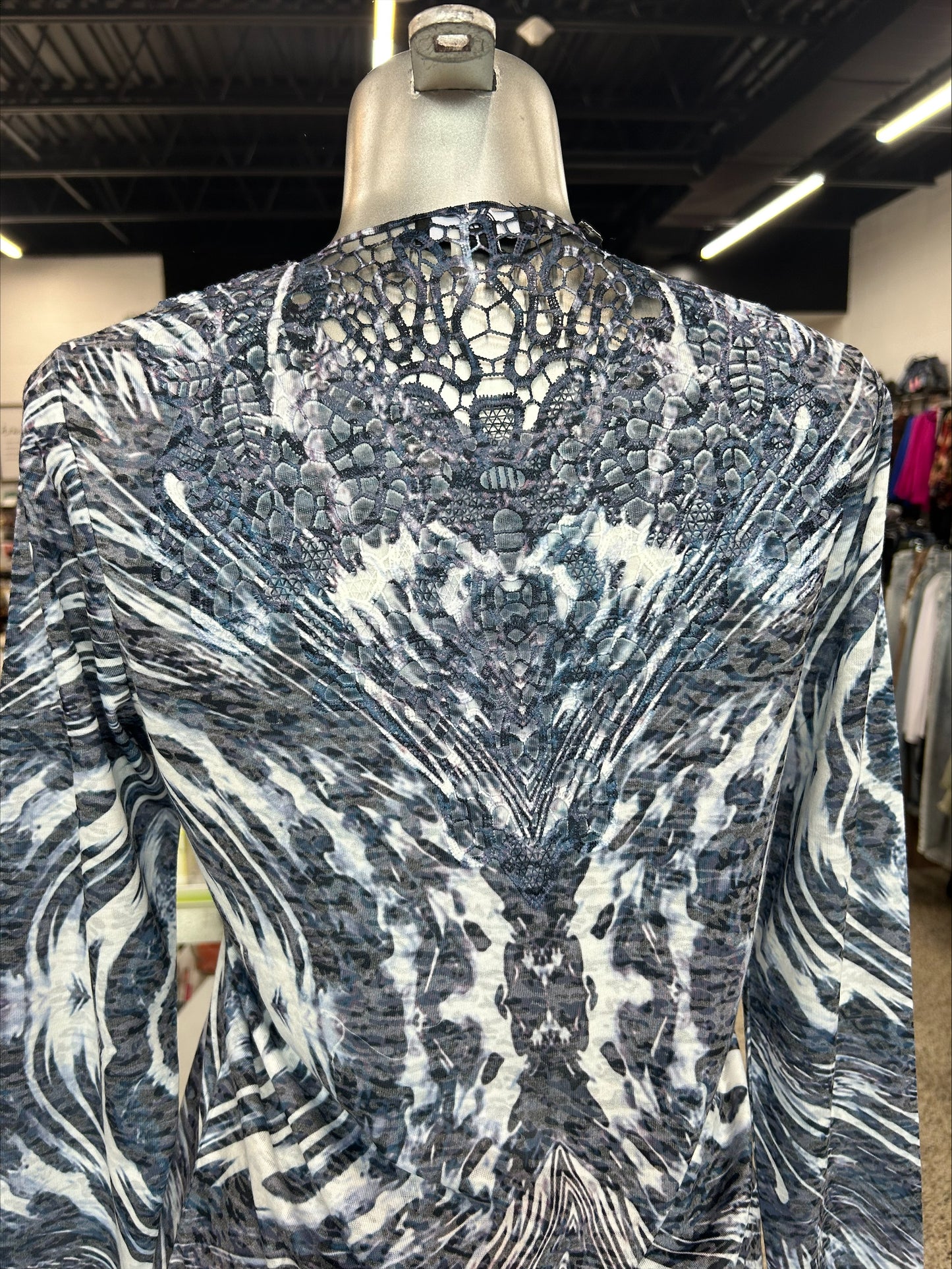 Indigo Sparkle Long Sleeve Tee SALE