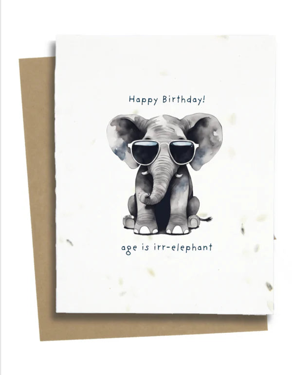Punny Elephant Card - PEC