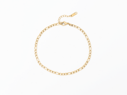 PVD Figaro Chain Anklet