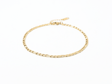 Load image into Gallery viewer, PVD Figaro Chain Anklet
