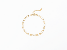 Load image into Gallery viewer, PVD Paperclip Chain Bracelet
