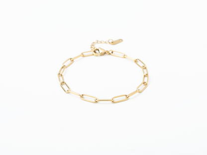 PVD Paperclip Chain Bracelet