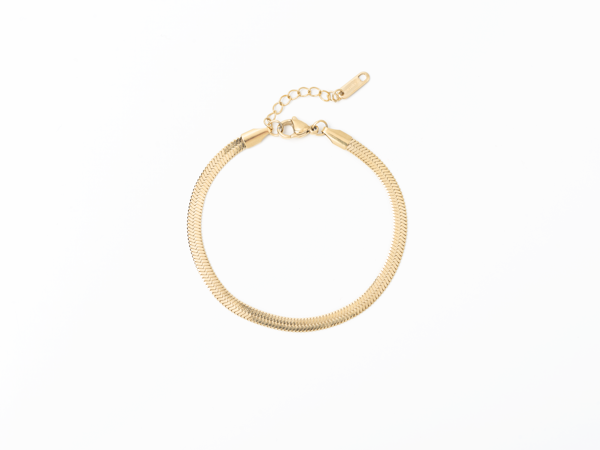 PBD Herringbone Chain Bracelet