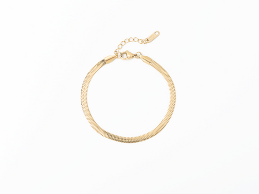 PBD Herringbone Chain Bracelet