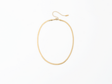 Load image into Gallery viewer, PVD Herringbone Chain Necklace
