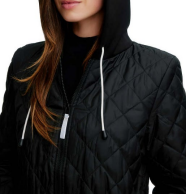 Load image into Gallery viewer, Borealis Arctic Expedition Diamond Quilted Jacket with Scuba Hood
