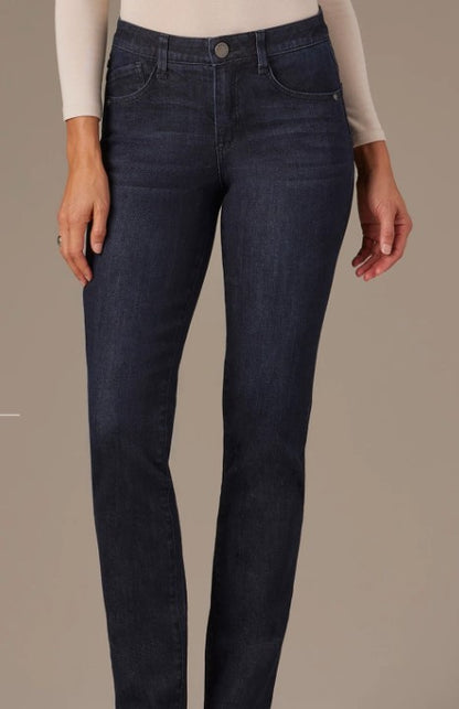 Sawyer Mid-Rise Straight Leg Jeans in Indigo