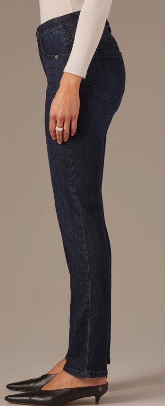Sawyer Mid-Rise Straight Leg Jeans in Indigo
