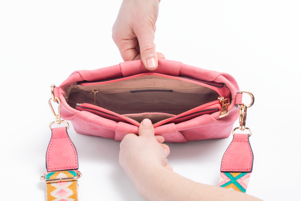 Pleated Crossbody