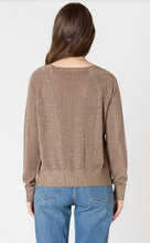 Load image into Gallery viewer, Taupe Shimmer Sweater-2627509
