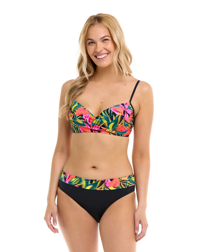 Mid Waist Fold Over Bottom