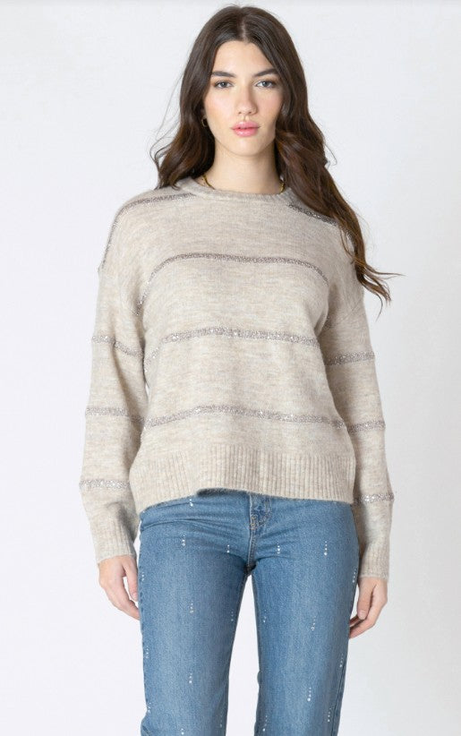 Sweater with Sparkle Stripe -2627028