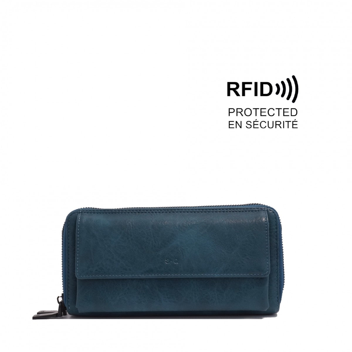 Florrie Double Zip-Around Wallet