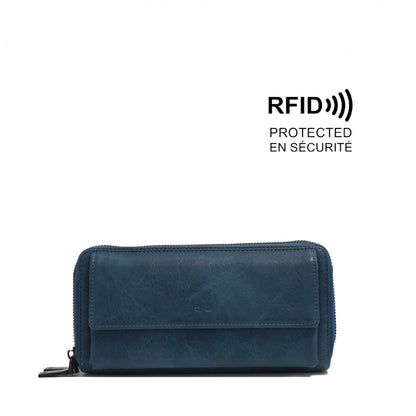 Florrie Double Zip-Around Wallet