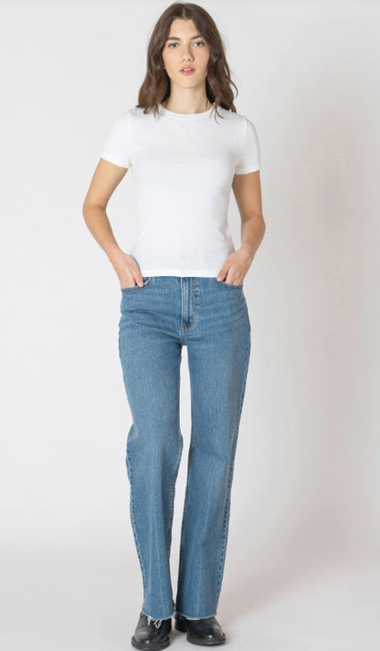Tara Basic Ribbed Tee 2624012