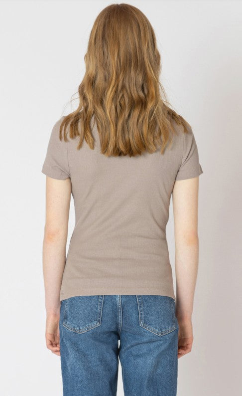 Tara Basic Ribbed Tee 2624012