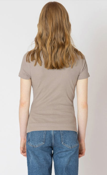 Tara Basic Ribbed Tee 2624012